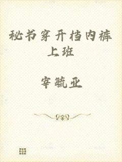 秘书穿开档内裤上班