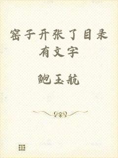 窑子开张了目录有文字