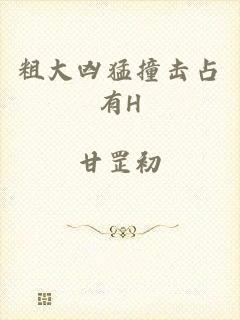 粗大凶猛撞击占有H