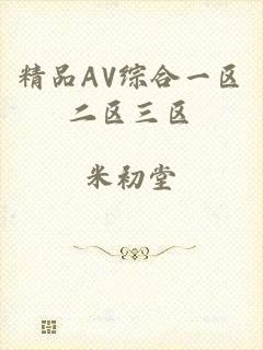 精品AV综合一区二区三区