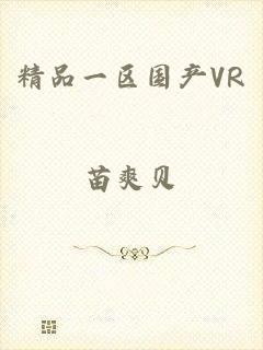 精品一区国产VR