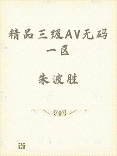 精品三级AV无码一区