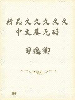 精品久久久久久中文墓无码