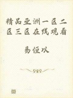 精品亚洲一区二区三区在线观看