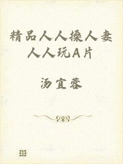 精品人人搡人妻人人玩A片