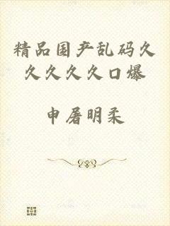 精品国产乱码久久久久久口爆