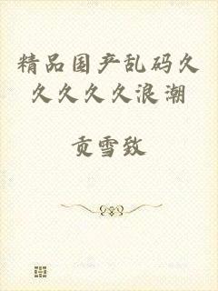 精品国产乱码久久久久久浪潮