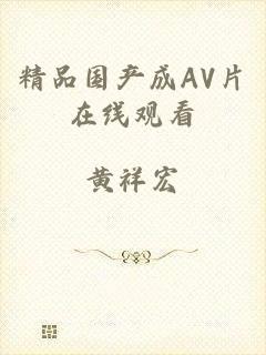 精品国产成AV片在线观看