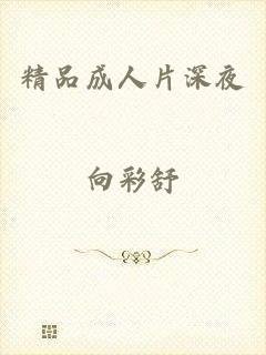 精品成人片深夜