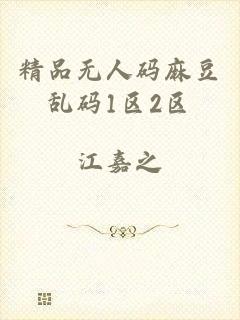 精品无人码麻豆乱码1区2区