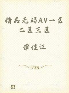 精品无码AV一区二区三区