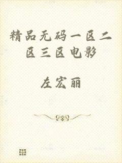 精品无码一区二区三区电影