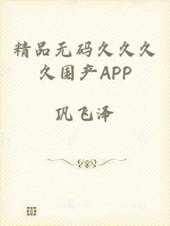 精品无码久久久久国产APP
