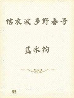 结衣波多野番号