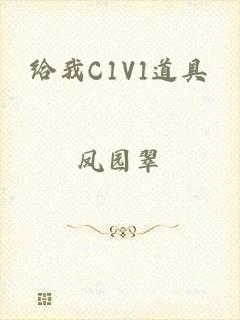 给我C1V1道具