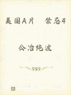 美国A片巜禁忌4