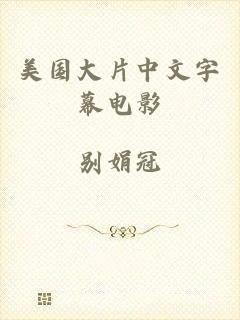 美国大片中文字幕电影
