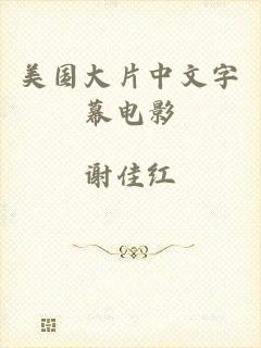 美国大片中文字幕电影