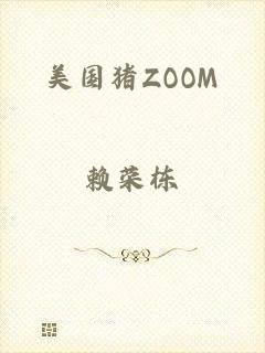 美国猪ZOOM