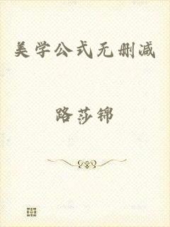 美学公式无删减