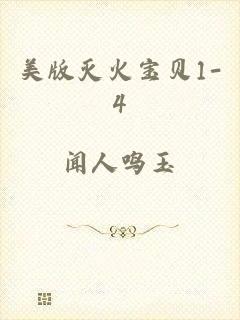 美版灭火宝贝1-4