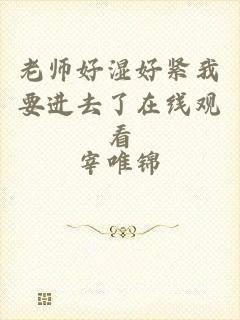 老师好湿好紧我要进去了在线观看