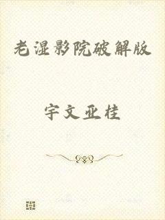 老湿影院破解版