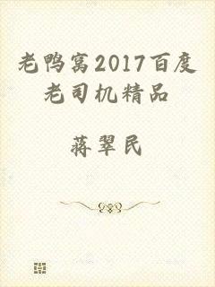 老鸭窝2017百度老司机精品