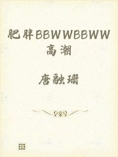 肥胖BBWWBBWW高潮