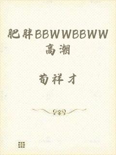 肥胖BBWWBBWW高潮