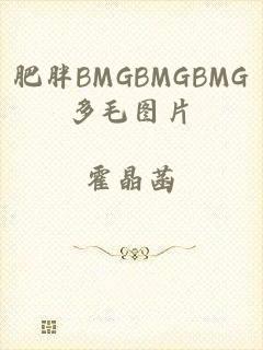 肥胖BMGBMGBMG多毛图片