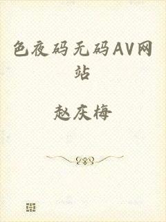 色夜码无码AV网站