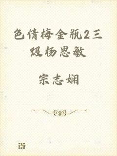 色情梅金瓶2三级杨思敏