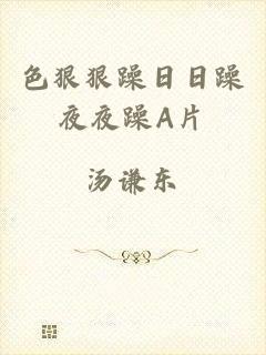 色狠狠躁日日躁夜夜躁A片