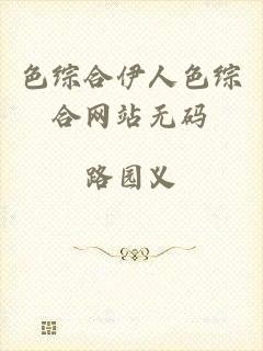 色综合伊人色综合网站无码