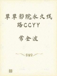 草草影院永久线路CCYY