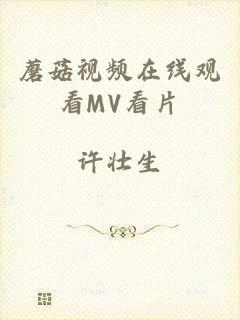 蘑菇视频在线观看MV看片