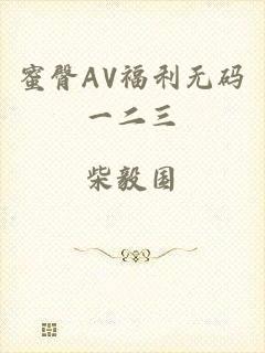 蜜臀AV福利无码一二三