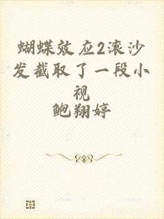 蝴蝶效应2滚沙发截取了一段小视