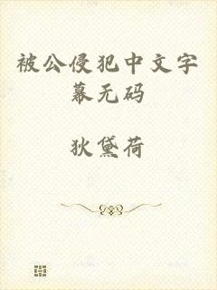 被公侵犯中文字幕无码