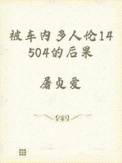 被车内多人伦14504的后果