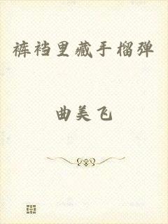 裤裆里藏手榴弹