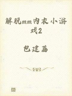 解脱mm内衣小游戏2