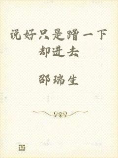 说好只是蹭一下却进去