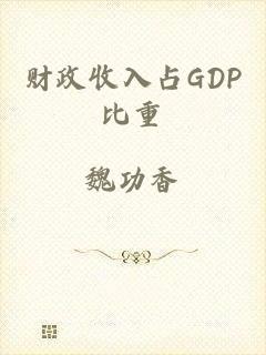财政收入占GDP比重