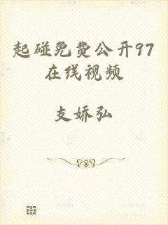 起碰免费公开97在线视频