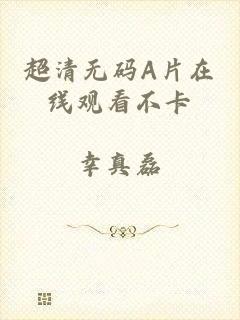 超清无码A片在线观看不卡