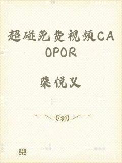 超碰免费视频CAOPOR
