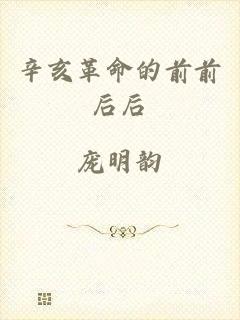 辛亥革命的前前后后