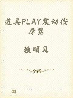 道具PLAY震动按摩器